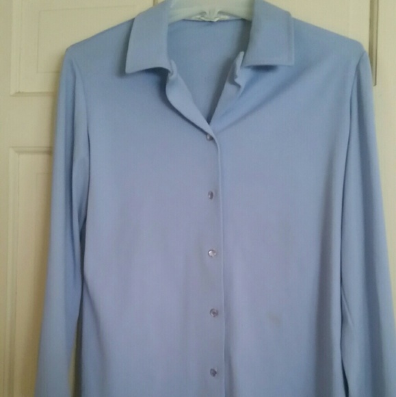 Vintage Mardi Modes Lavender Blouse Size 12 - Picture 1 of 3